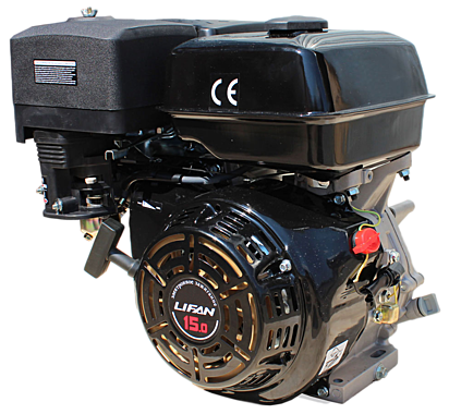 Двигатель бензиновый LIFAN 190F 15,0л.с, 11квт, 4-такт., с возд.охлажд., вал 25мм