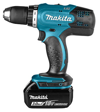 Дрель аккум Makita 18В DDF453RFE 2х3,0Ач, Li-ion, БЗП-13мм, 42\27Нм, чемодан, совм. с 4АчLi-ion