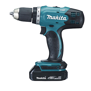 Дрель аккум Makita 18В DDF453SYE 2х1,5Ач, Li-ion, БЗП-13мм, 42\27Нм, чемодан, совм. с 4АчLi-ion