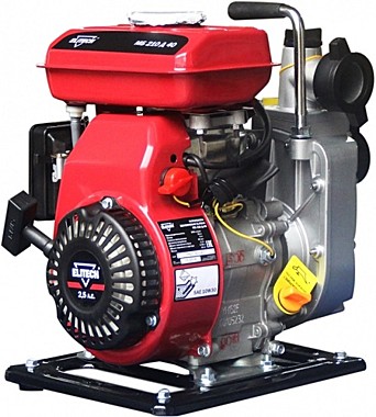 Мотопомпа ELITECH МБ  210 Д40 2,5л.с, 7м3/ч, высота подъема 20м, глубина 6,0м, (40мм)***