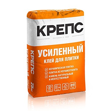 КРЕПС клей Усиленный для кер. плитки 25кг 1/56