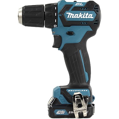 Дрель аккум Makita 10,8В DF332DWAE 2х2,0Ач, Li-ion, БЗП-10мм, 35\21Нм, чемодан