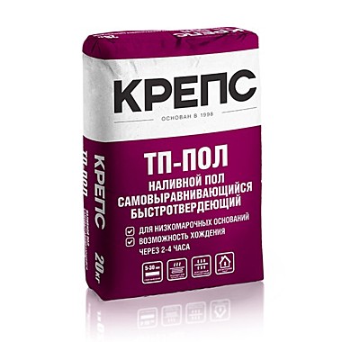 КРЕПС ровнитель ТП для пола, самов. 5-30мм для внутренних работ 20кг /56