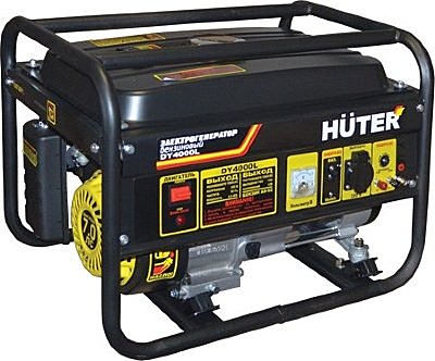 Генератор HUTER DY4000L 3,0кВт 15л.бак 220В